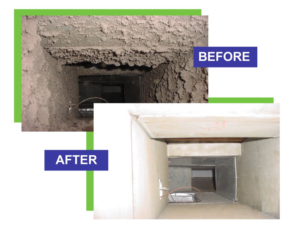 Air Duct Cleaning result